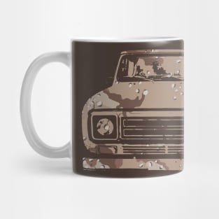 IH Scout II classic 4x4 truck 1979 desert camo Mug